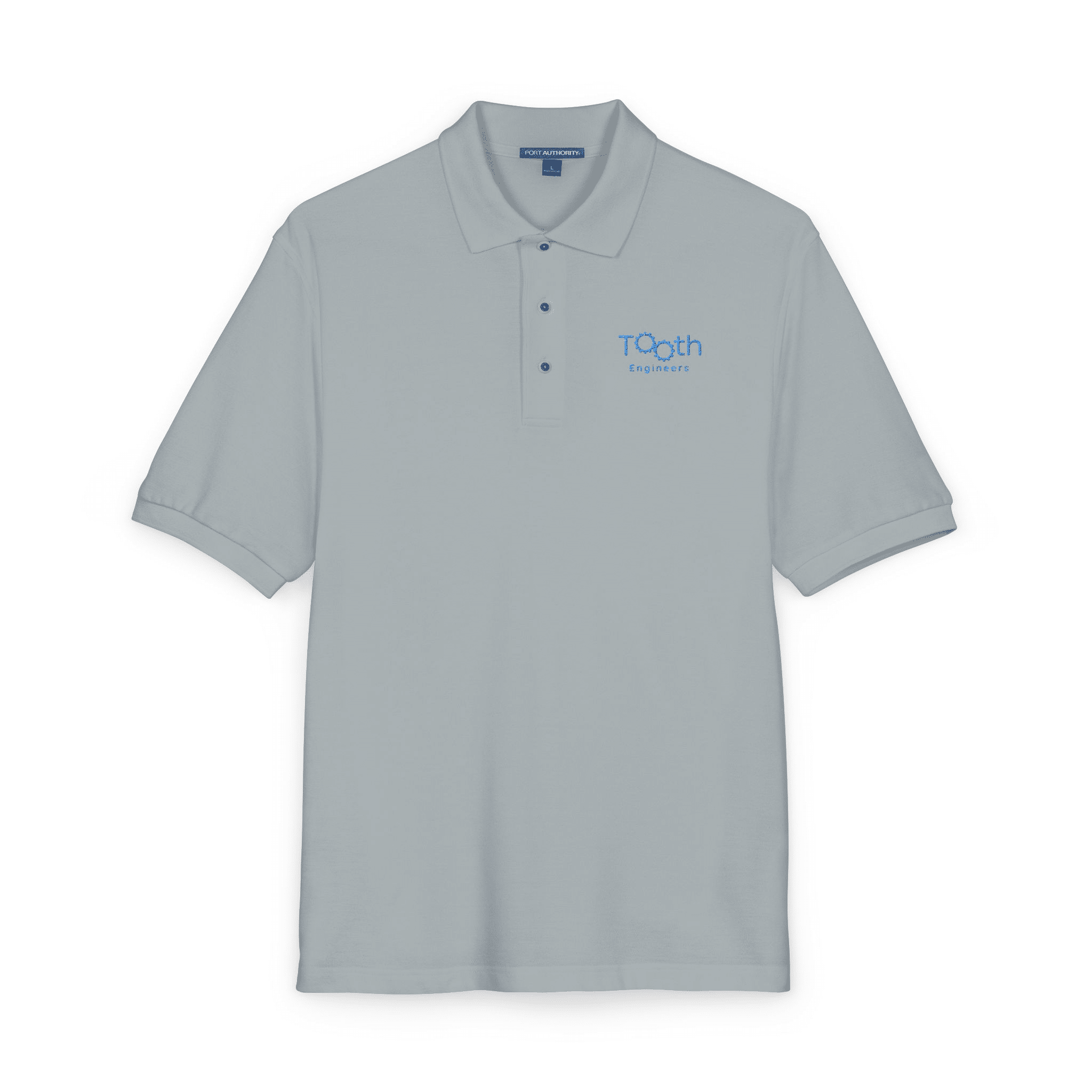 Blue Wave Logo Polo Shirt | Embroidered Chest and Sleeve Logo - Image 6