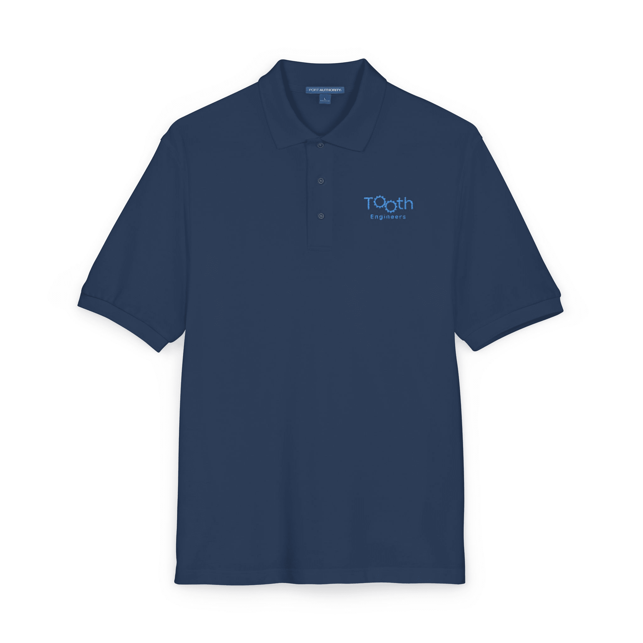 Blue Wave Logo Polo Shirt | Embroidered Chest and Sleeve Logo - Image 22