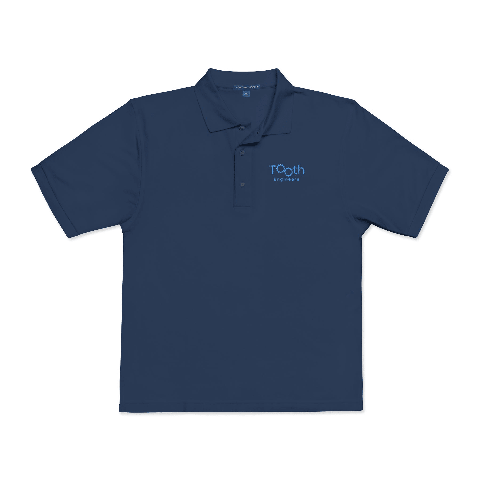 Blue Wave Logo Polo Shirt | Embroidered Chest and Sleeve Logo - Image 21