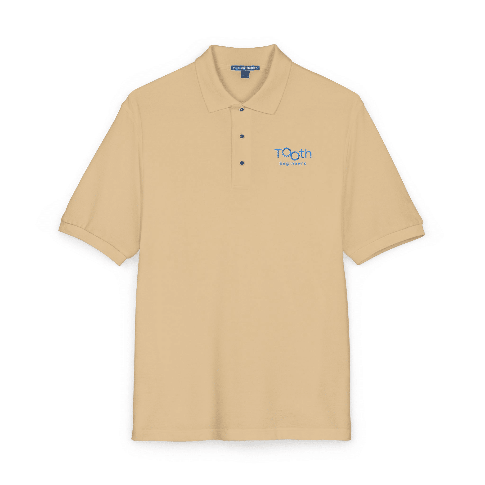 Blue Wave Logo Polo Shirt | Embroidered Chest and Sleeve Logo - Image 10