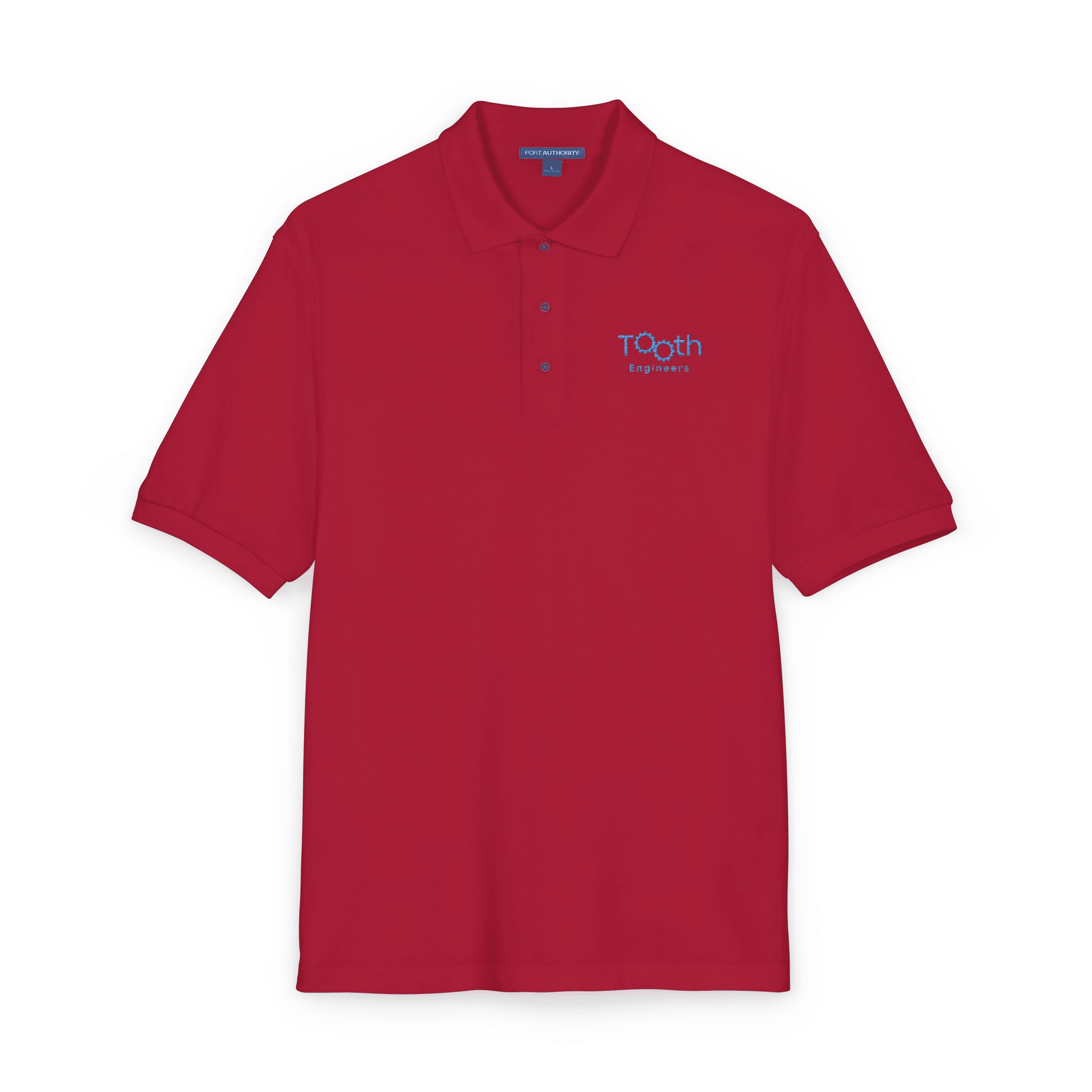 Blue Wave Logo Polo Shirt | Embroidered Chest and Sleeve Logo - Image 26