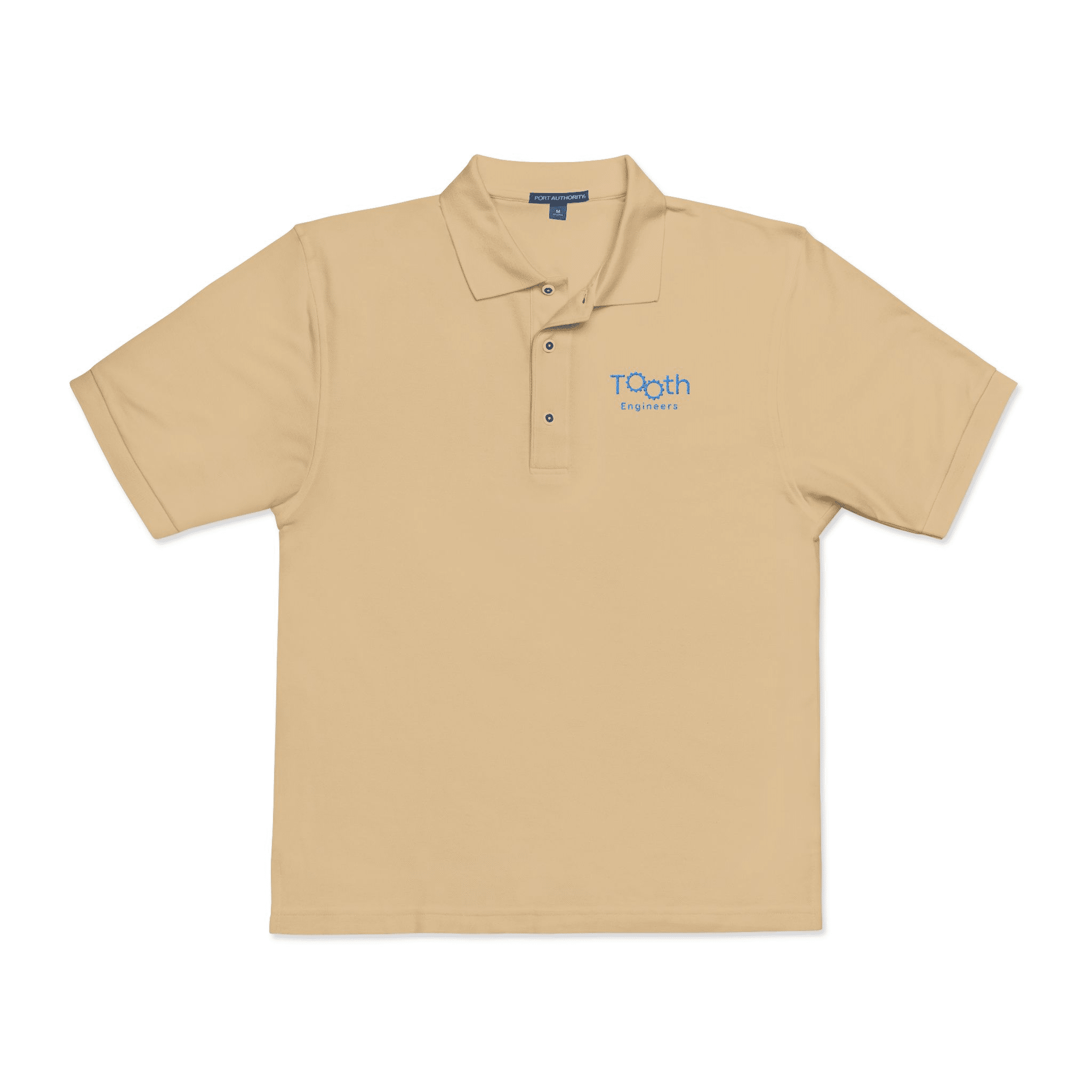 Blue Wave Logo Polo Shirt | Embroidered Chest and Sleeve Logo - Image 9