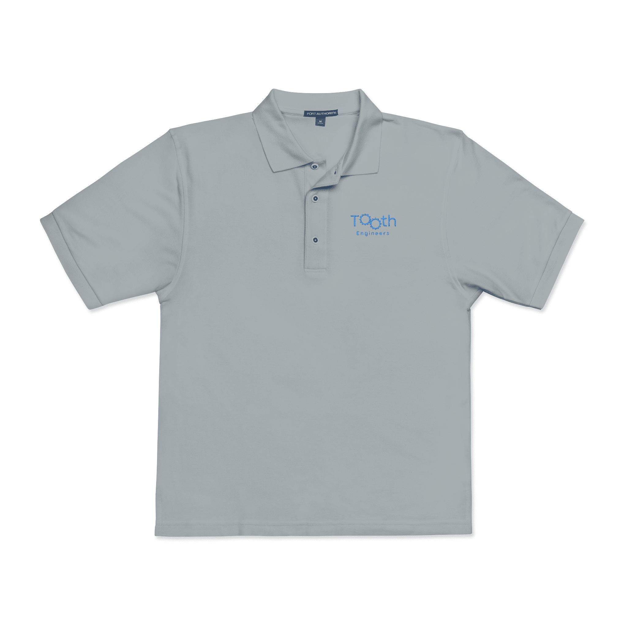 Blue Wave Logo Polo Shirt | Embroidered Chest and Sleeve Logo - Image 5