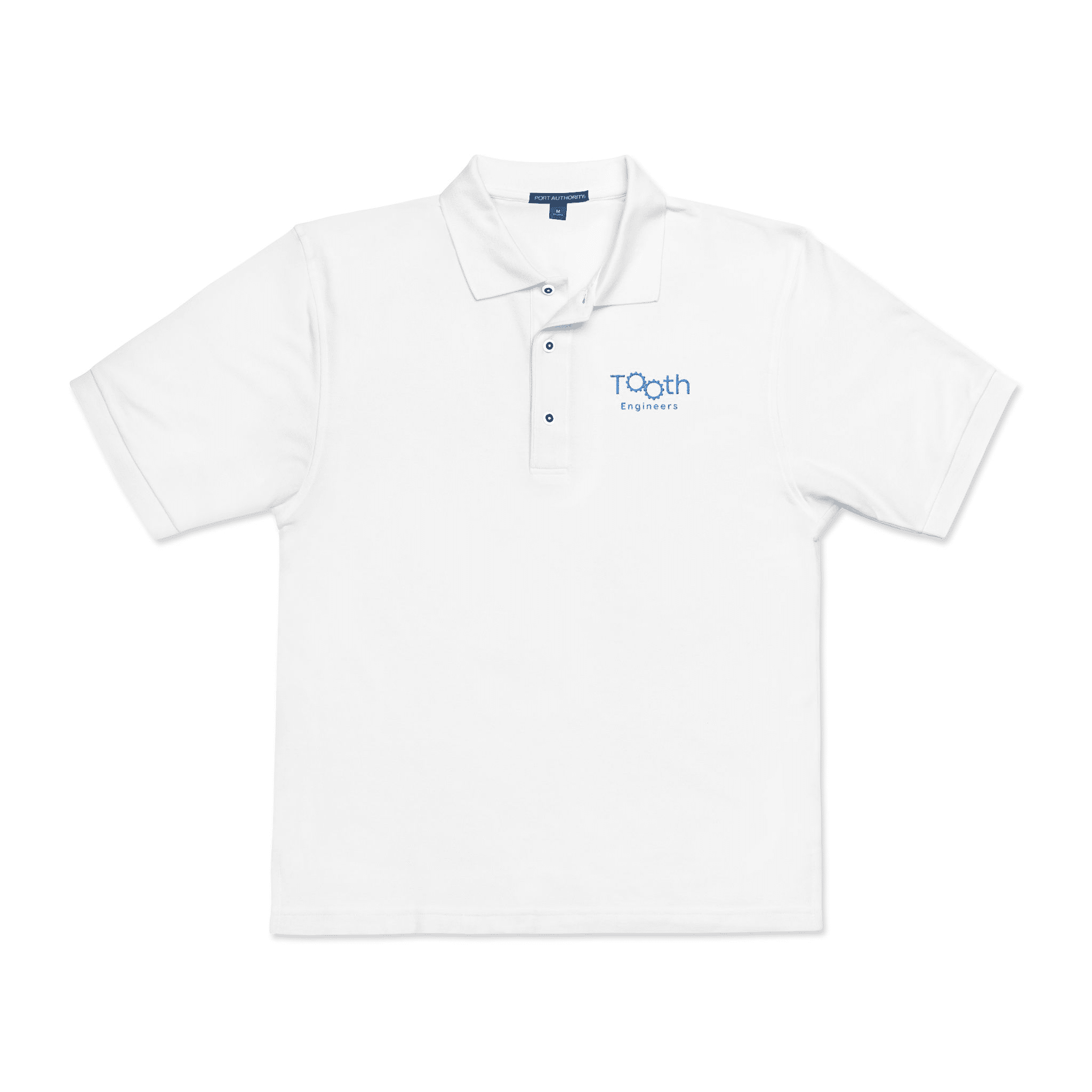 Blue Wave Logo Polo Shirt | Embroidered Chest and Sleeve Logo - Image 13