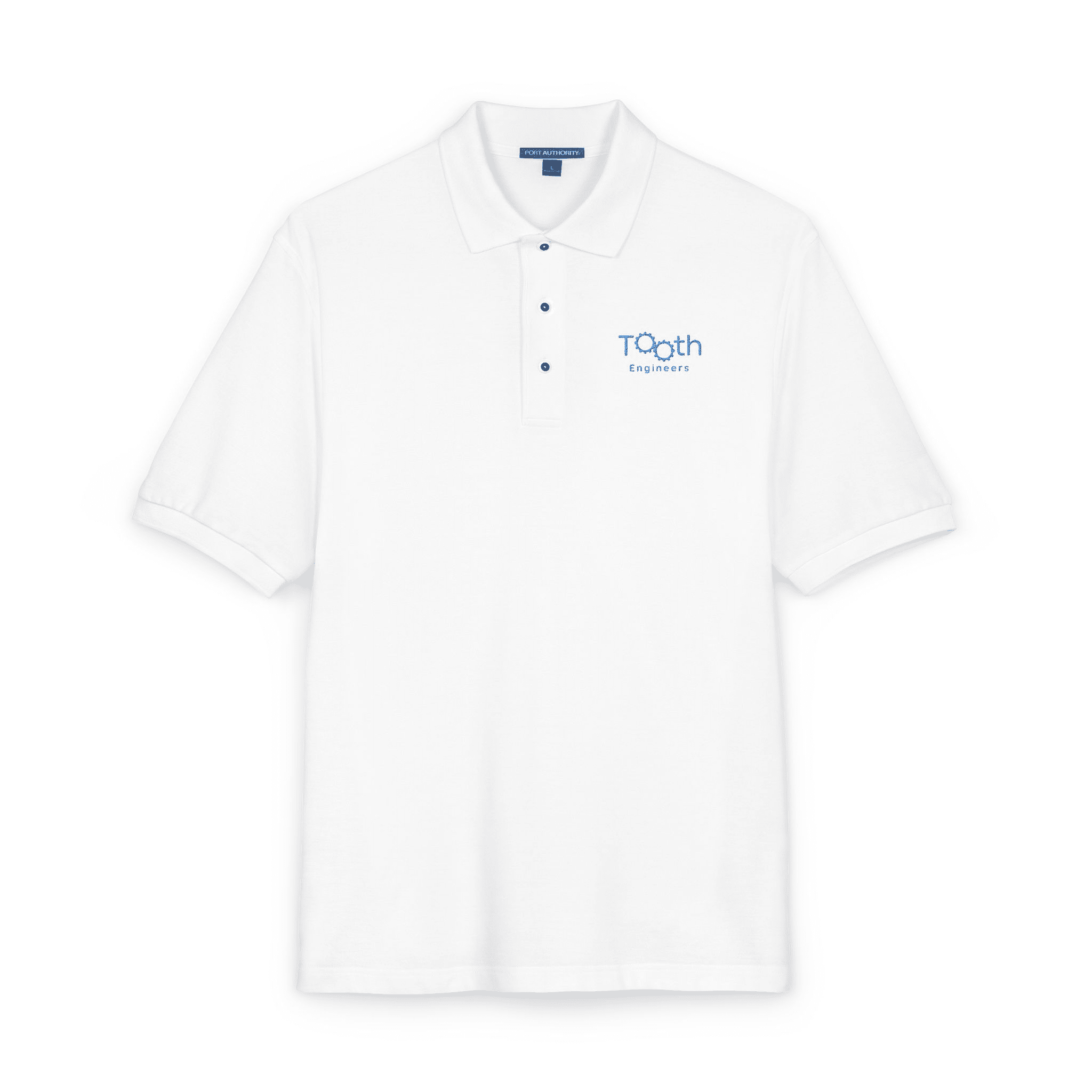Blue Wave Logo Polo Shirt | Embroidered Chest and Sleeve Logo - Image 14