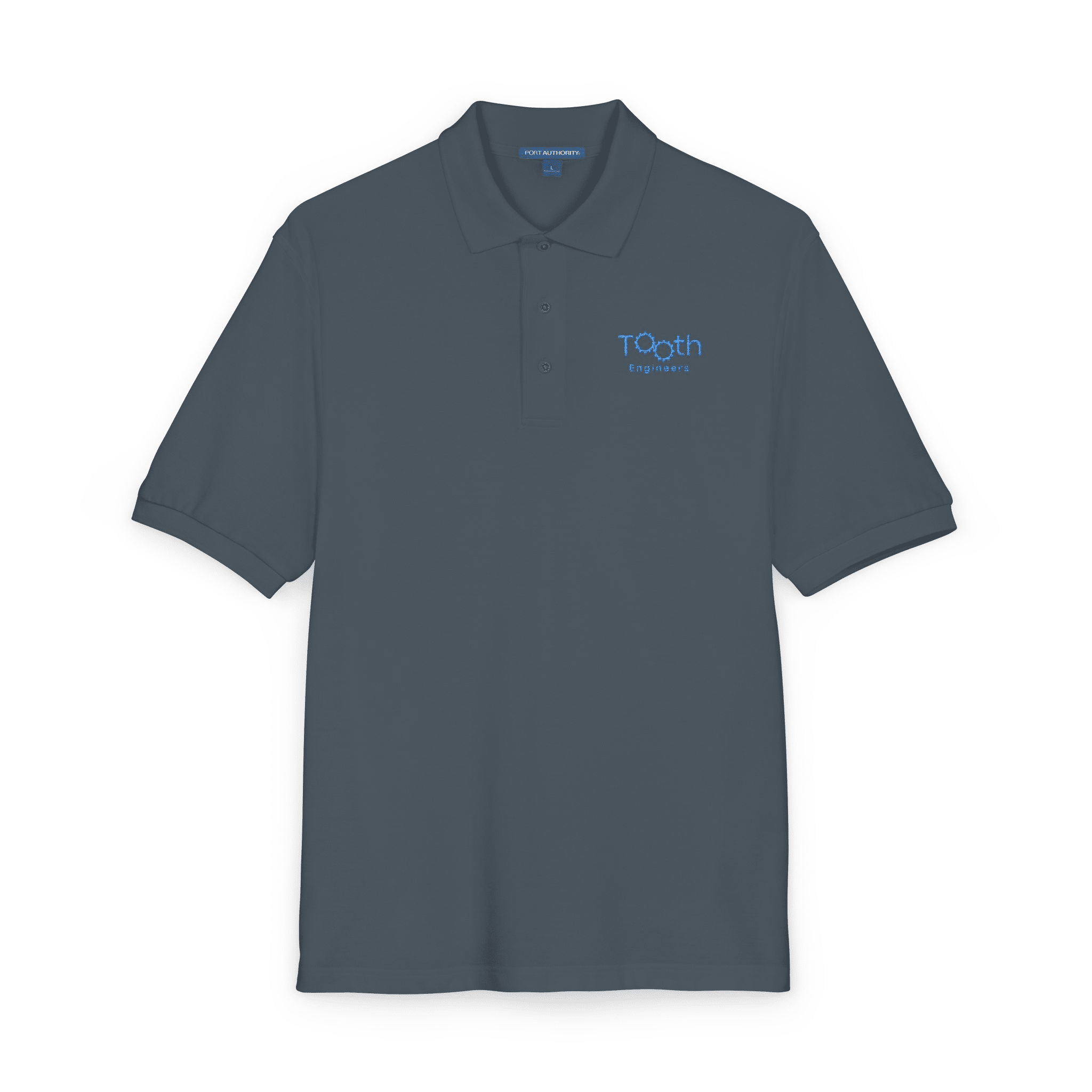 Blue Wave Logo Polo Shirt | Embroidered Chest and Sleeve Logo - Image 18